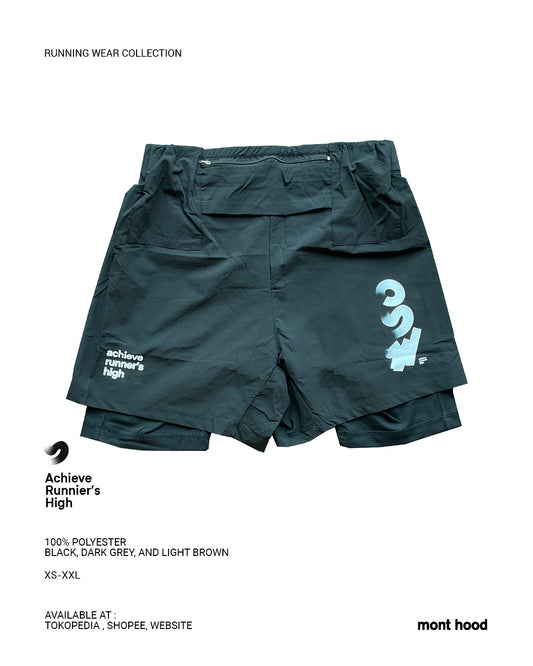 Shorts#04 Lite : a 2 in 1 Running Shorts